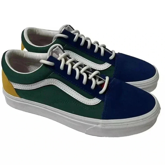 NEW Vans Classic Old Skool Multi-Color Retro Skate Sneakers Mens 6 / Womens 7.5 - Picture 3 of 8